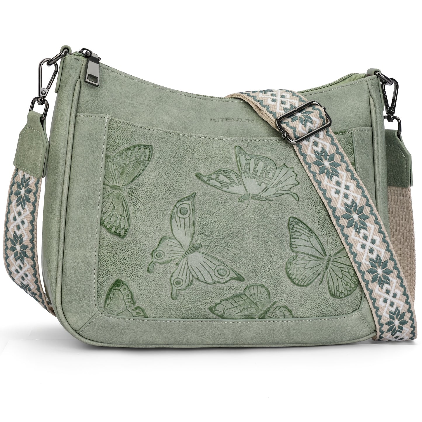 Crossbody Bag for Women – Multi Pocket, Lightweight, Adjustable Strap, for Travel & Work – alternate view