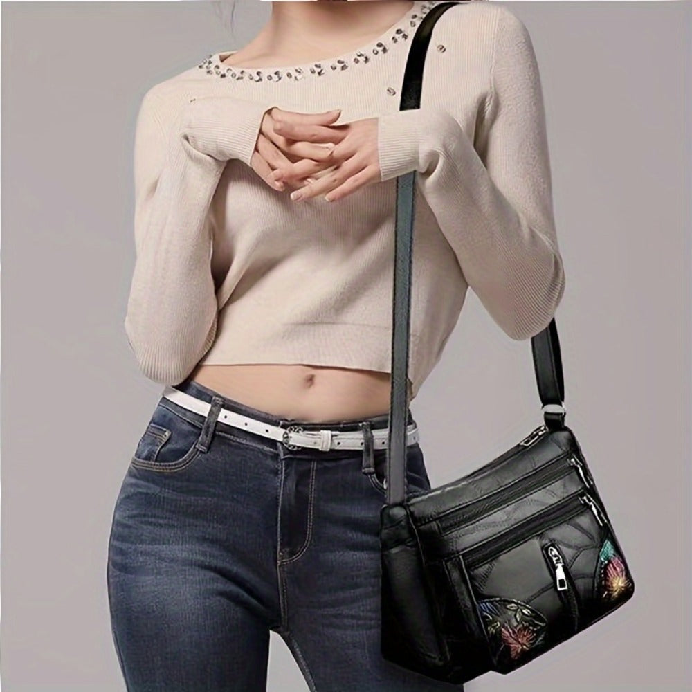 Crossbody Bag for Women – Nylon, Adjustable Strap – detail view 8