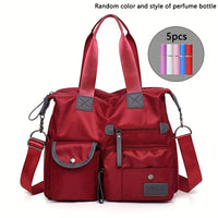 Red + Random Perfume Bottle (5pcs)