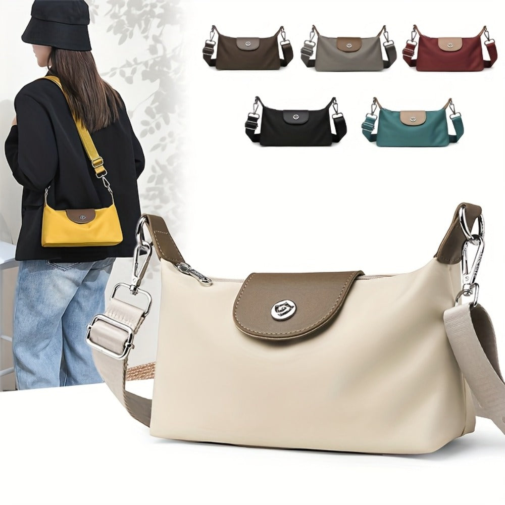Crossbody Bag for Women – 6 Colors, Nylon, Lightweight, for Travel & Work – front view