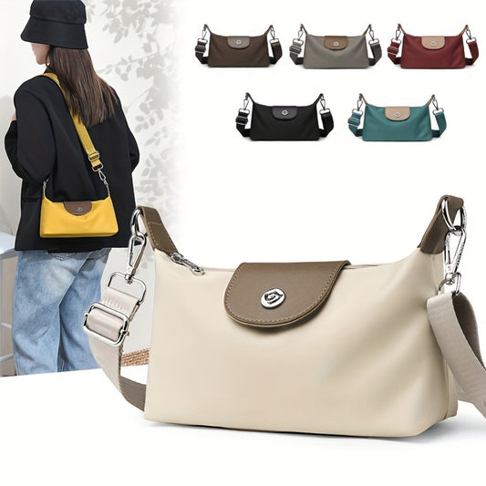Crossbody Bag for Women – 6 Colors, Nylon, Lightweight, for Travel & Work – front view