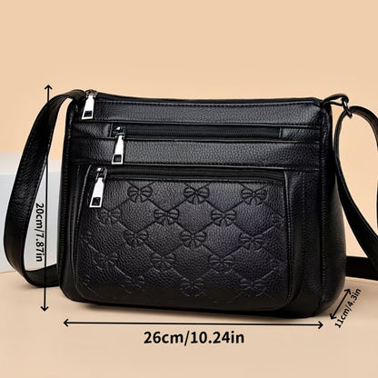 Crossbody Bag for Women – Nylon, Multi-Pocket, Large Capacity, Adjustable Strap – detail view 3