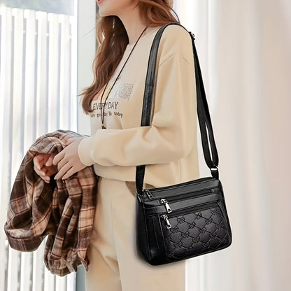Crossbody Bag for Women – Nylon, Multi-Pocket, Large Capacity, Adjustable Strap – detail view 6