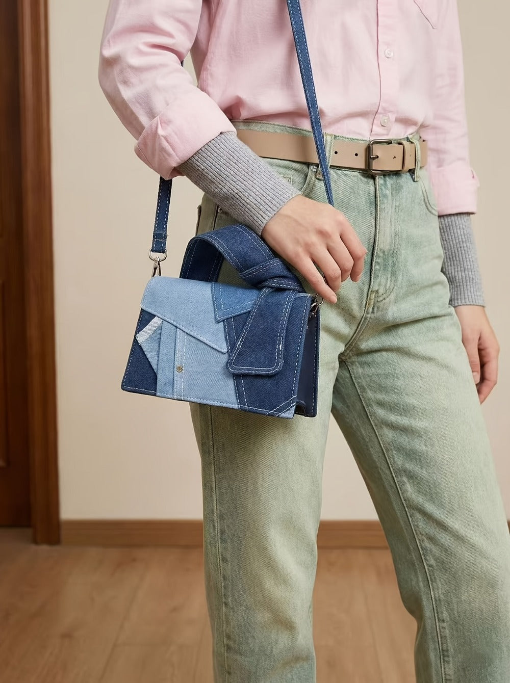Crossbody Bag for Women – Polyester, Adjustable Strap, for Work – detail view 17