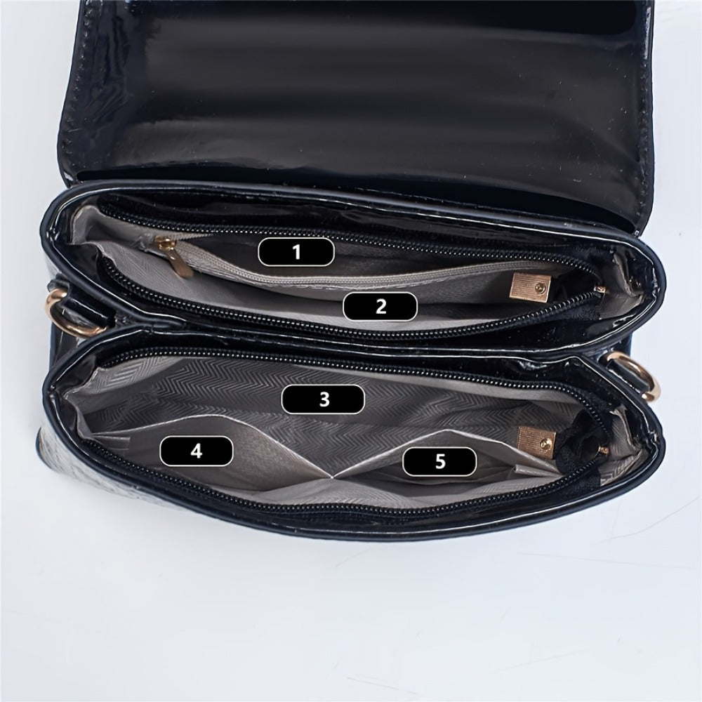 Crossbody Bag for Women – Polyester, Adjustable Strap, for Everyday Use – detail view 5