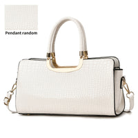 Crocodile Pattern White