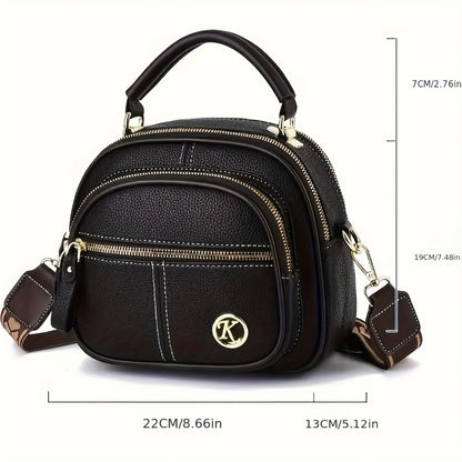 Crossbody Bag for Women – Polyester, Compact, for Work & Everyday Use – detail view 4