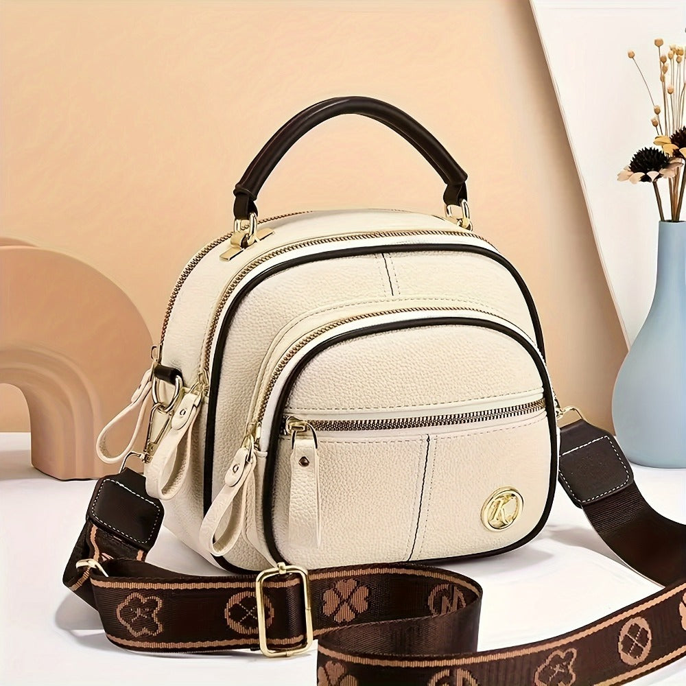 Crossbody Bag for Women – Polyester, Compact, for Work & Everyday Use – front view