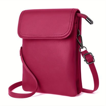 Crossbody Bag for Women – 7 Colors, PU Leather, Adjustable Strap – detail view 7