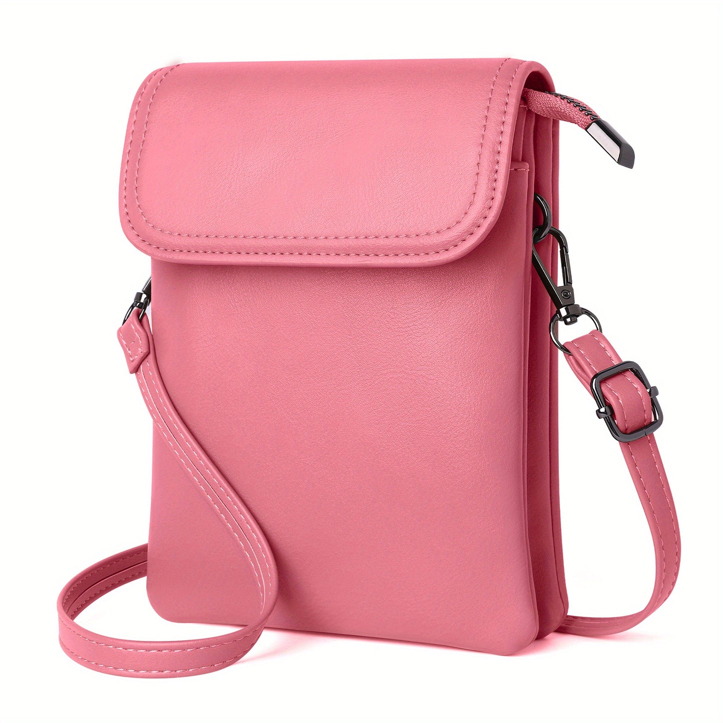 Crossbody Bag for Women – 7 Colors, PU Leather, Adjustable Strap – detail view 25