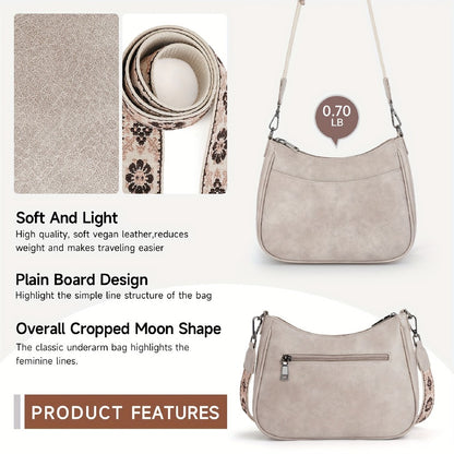Crossbody Bag for Women – PU Leather, Adjustable Strap, for Everyday Use – detail view 5