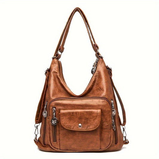 Crossbody Bag for Women – PU Leather, for Everyday Use – front view