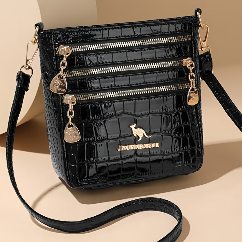 Crossbody Bag for Women – PU Leather, Adjustable Strap, Compact, for Everyday Use – detail view 11
