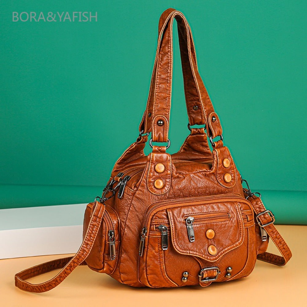 Crossbody Bag for Women – PU Leather, Large Capacity – detail view 5