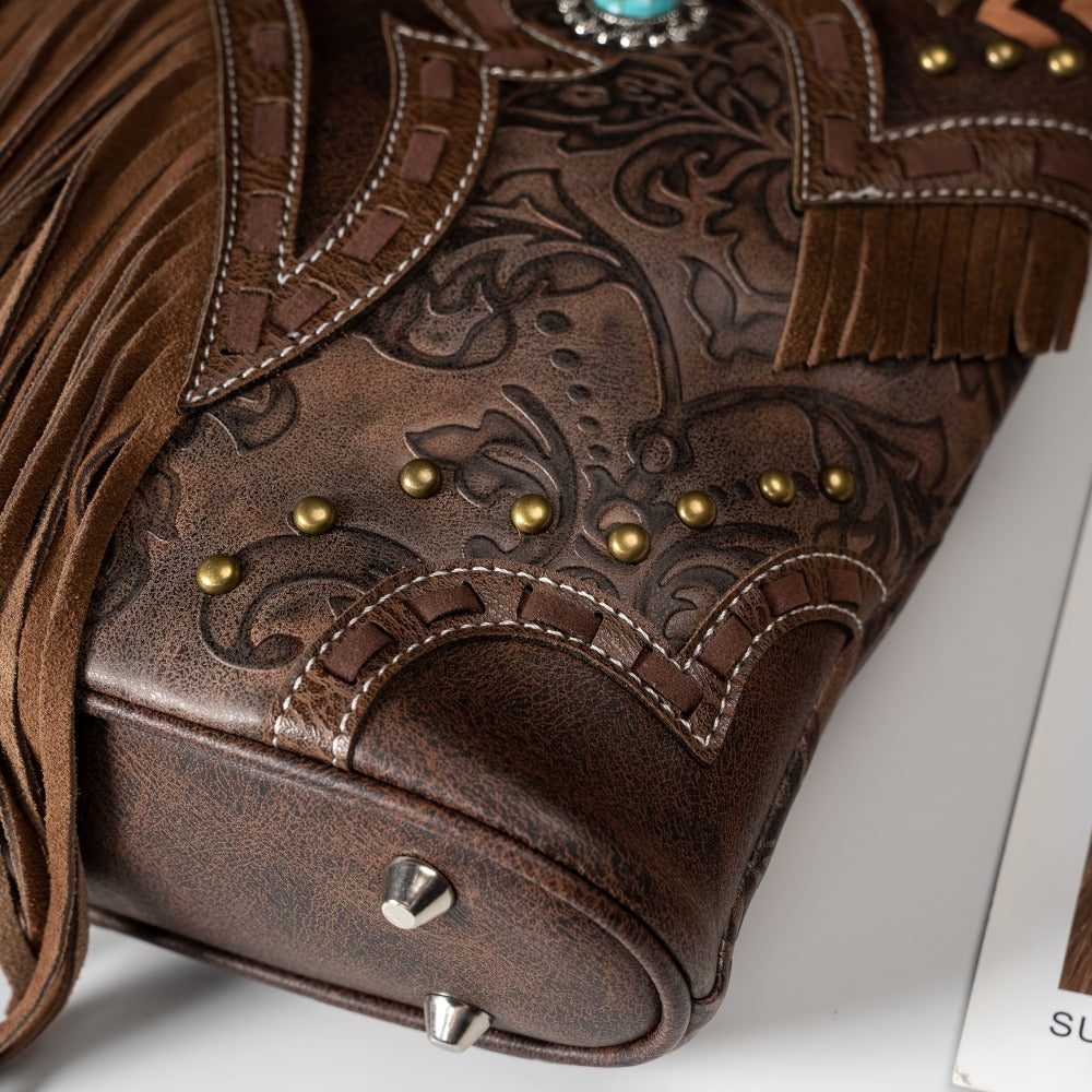 Crossbody Bag for Women – PU Leather, Multi-Pocket, for Travel & Work – detail view 13