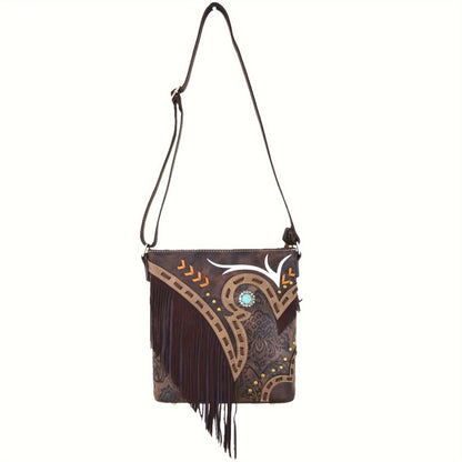 Crossbody Bag for Women – PU Leather, Multi-Pocket, for Travel & Work – detail view 18