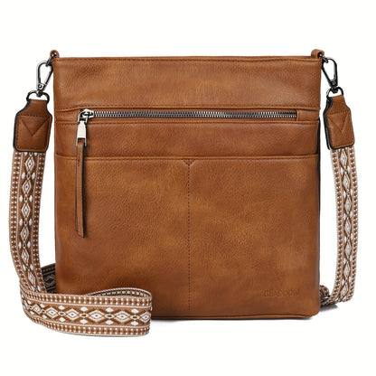 Crossbody Bag for Women – PU Leather, Large Capacity, for Travel & Work – alternate view