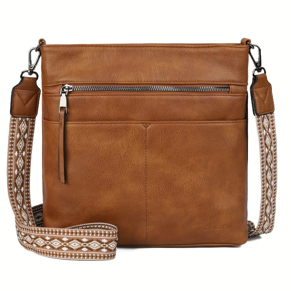 Crossbody Bag for Women – PU Leather, Large Capacity, for Travel & Work – detail view 10