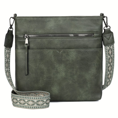 Crossbody Bag for Women – PU Leather, Large Capacity, for Travel & Work – detail view 2