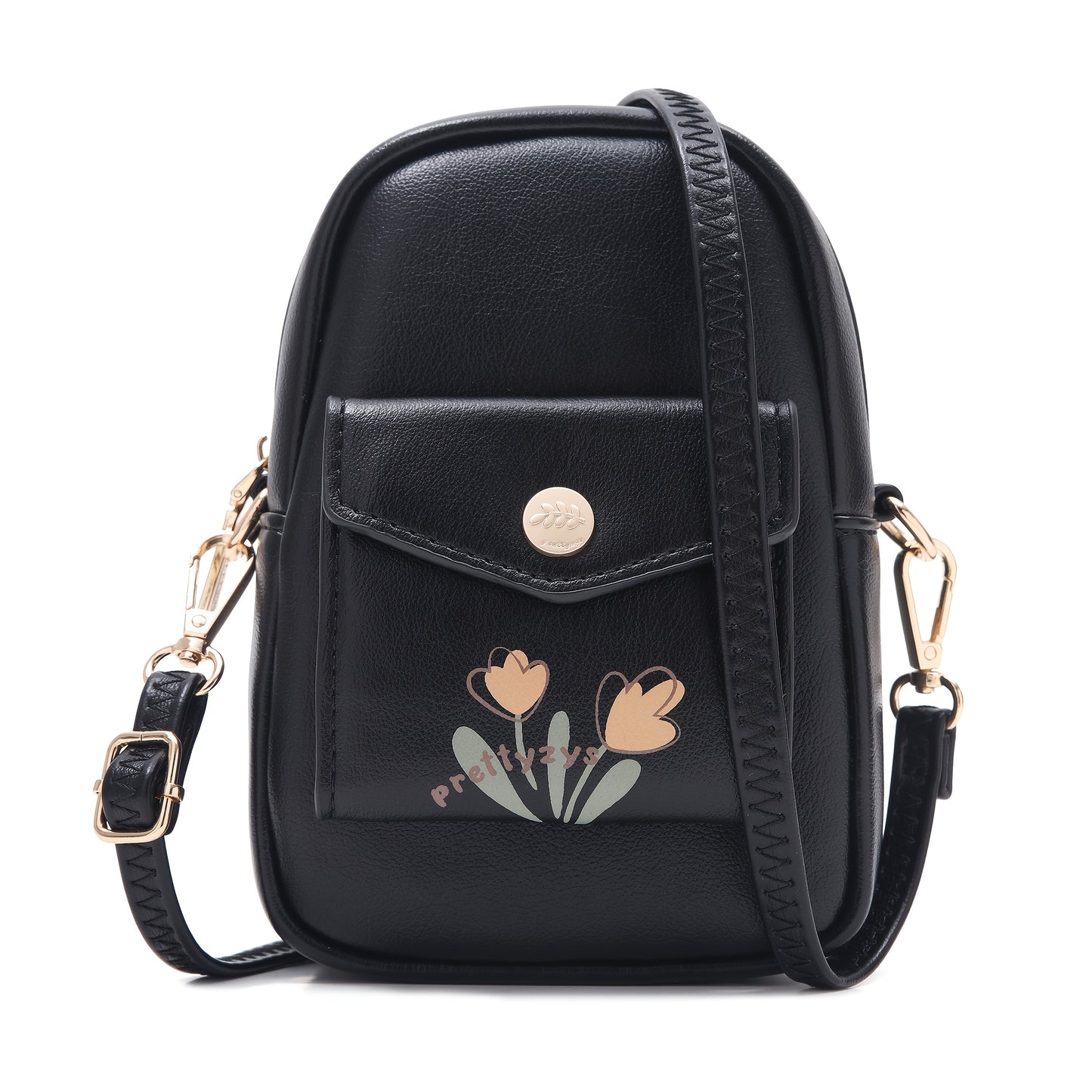 Crossbody Bag for Women – PU Leather, Adjustable Strap, Mini, for Travel – detail view 37