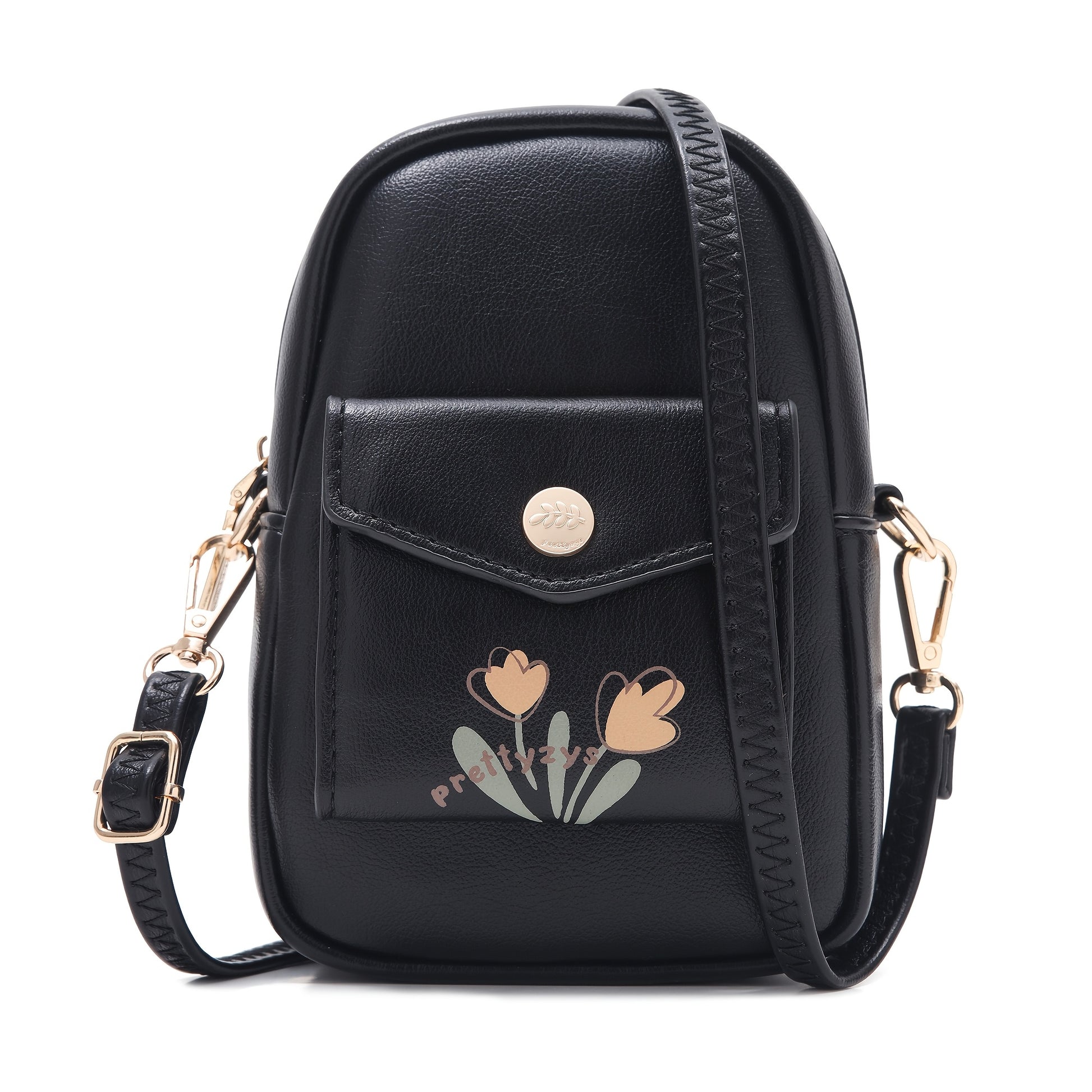 Crossbody Bag for Women – PU Leather, Adjustable Strap, Mini, for Travel – detail view 37