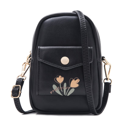Crossbody Bag for Women – PU Leather, Adjustable Strap, Mini, for Travel – detail view 37