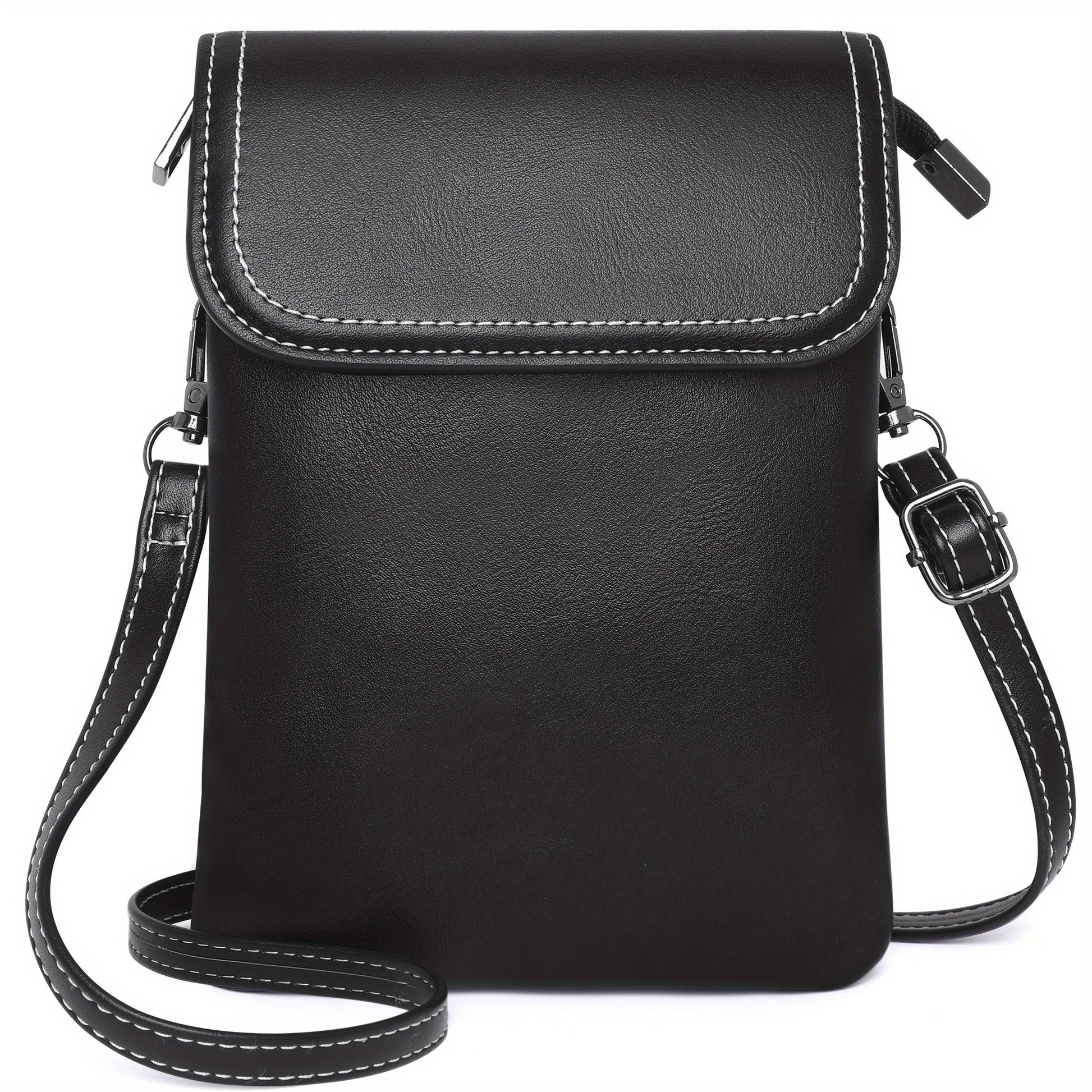 Crossbody Bag for Women – PU Leather, Adjustable Strap, Mini, for Travel – detail view 4