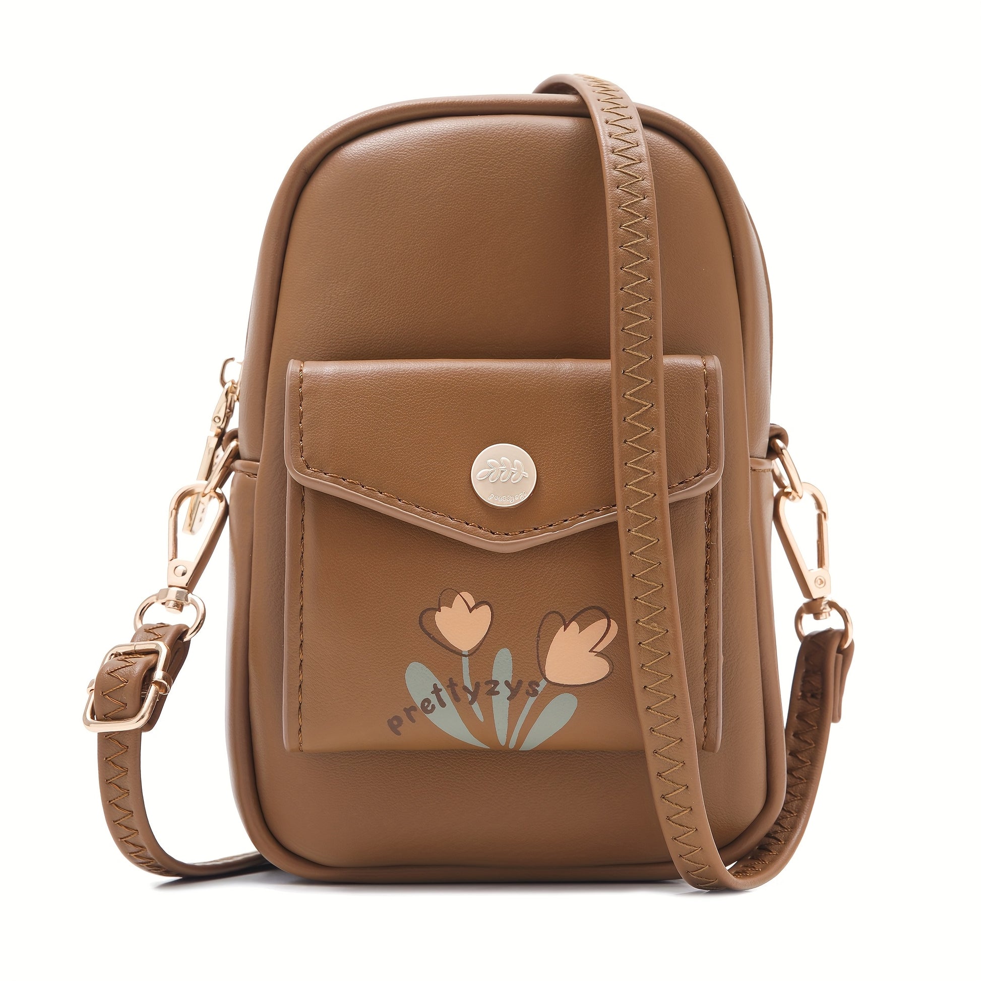 Crossbody Bag for Women – PU Leather, Adjustable Strap, Mini, for Travel – detail view 2