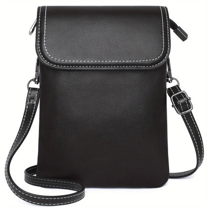 Crossbody Bag for Women – PU Leather, Adjustable Strap, Mini, for Travel – detail view 23