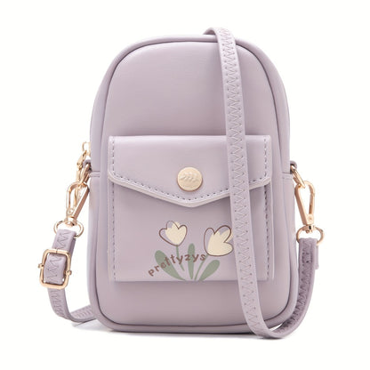 Crossbody Bag for Women – PU Leather, Adjustable Strap, Mini, for Travel – detail view 30