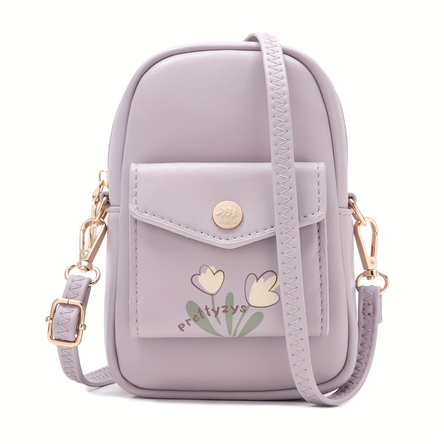 Crossbody Bag for Women – PU Leather, Adjustable Strap, Mini, for Travel – detail view 10
