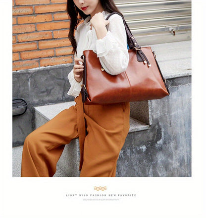 Crossbody Bag for Women – PU Leather, Large Capacity, Adjustable Strap, for Travel & – detail view 21