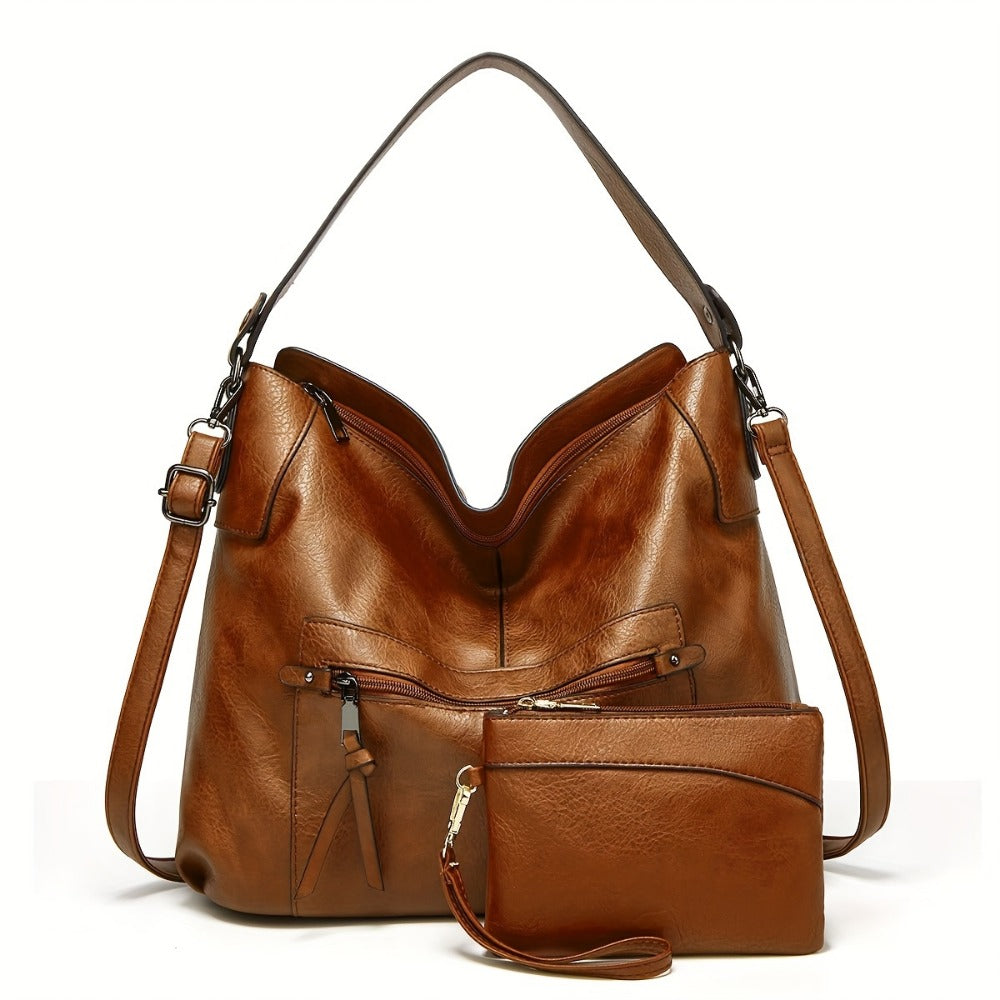 Crossbody Bag for Women – 5 Colors, PU Leather, Large Capacity, Adjustable Strap – detail view 9