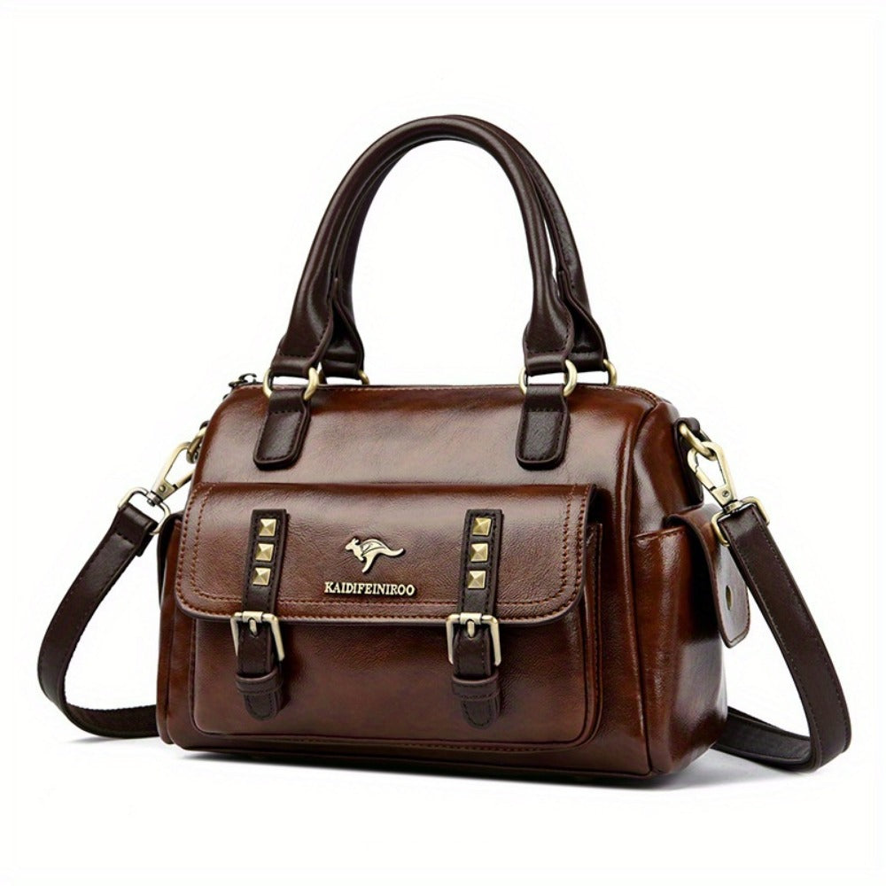 Crossbody Bag for Women – PU Leather, Large Capacity, Multi-Pocket, for Travel & – detail view 14