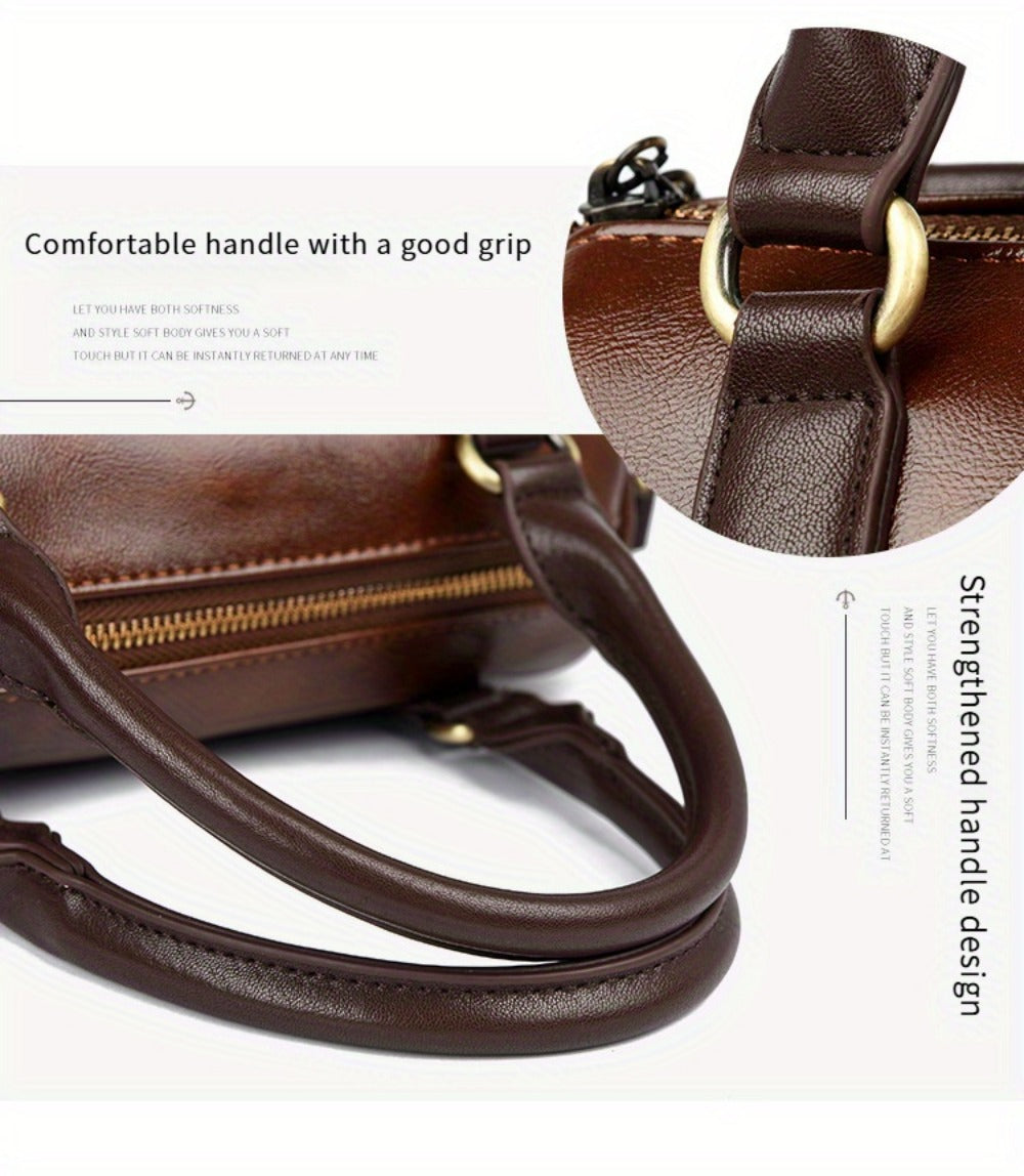 Crossbody Bag for Women – PU Leather, Large Capacity, Multi-Pocket, for Travel & – detail view 18