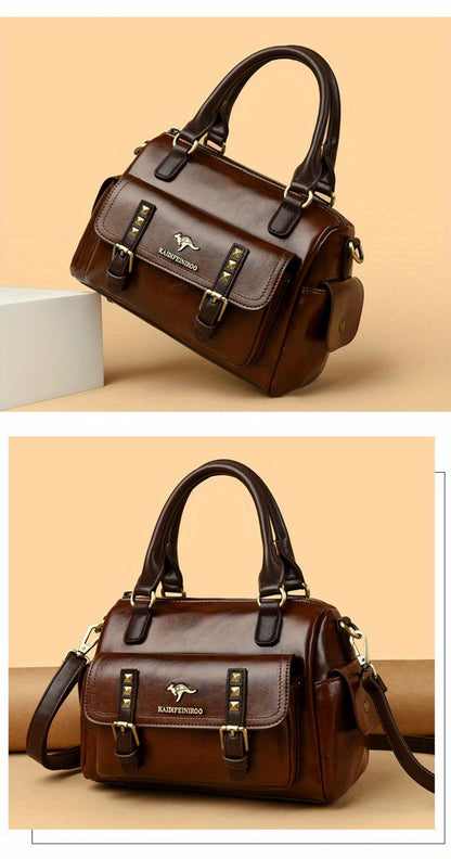 Crossbody Bag for Women – PU Leather, Large Capacity, Multi-Pocket, for Travel & – detail view 21