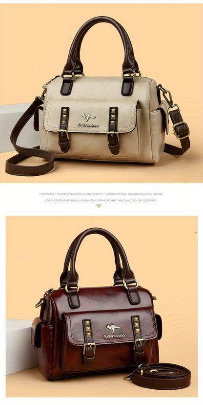 Crossbody Bag for Women – PU Leather, Large Capacity, Multi-Pocket, for Travel & – detail view 27