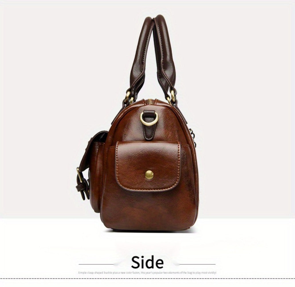 Crossbody Bag for Women – PU Leather, Large Capacity, Multi-Pocket, for Travel & – detail view 32