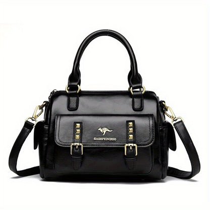 Crossbody Bag for Women – PU Leather, Large Capacity, Multi-Pocket, for Travel & – detail view 6