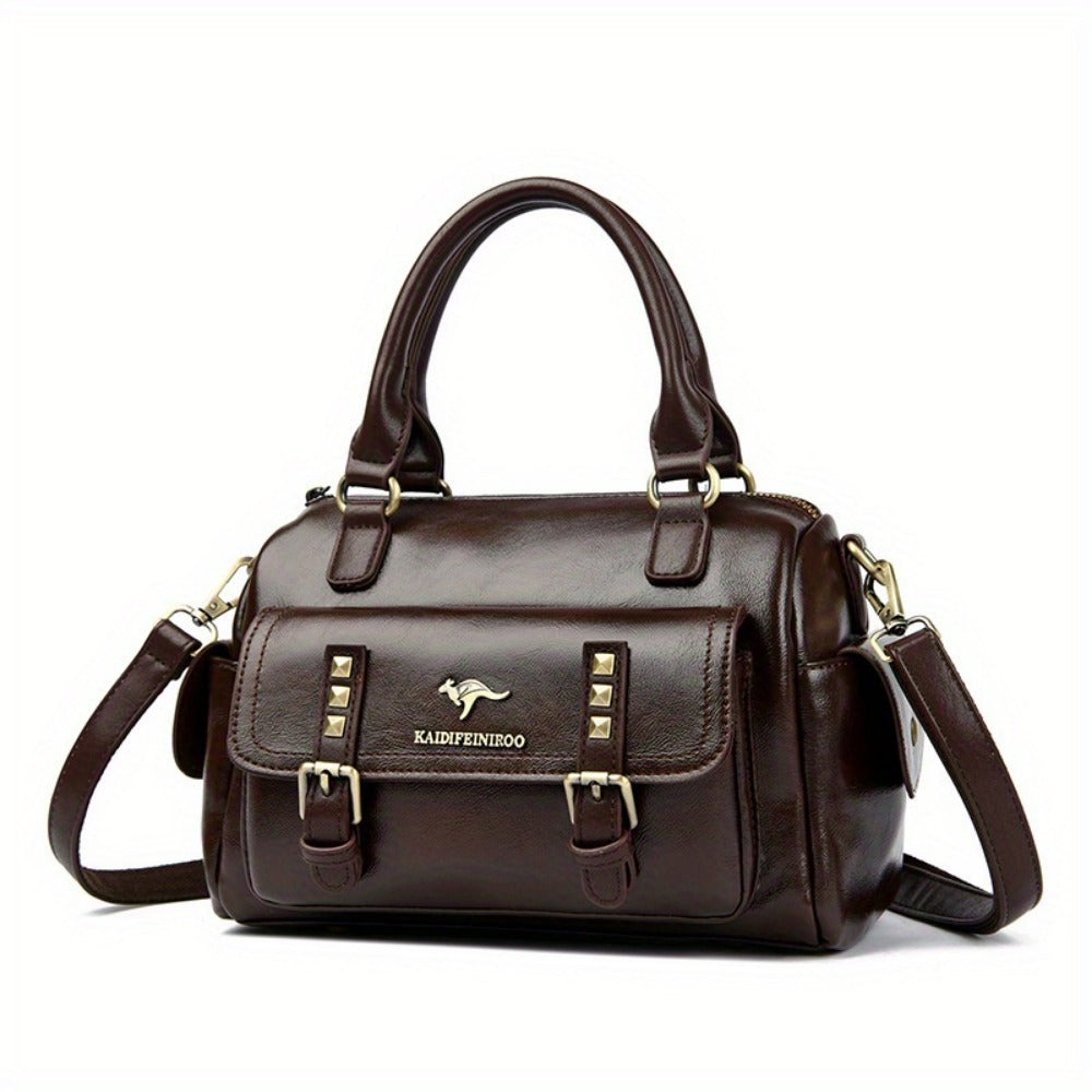 Crossbody Bag for Women – PU Leather, Large Capacity, Multi-Pocket, for Travel & – detail view 12