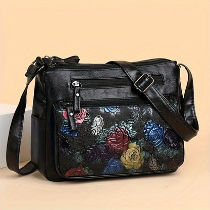 Crossbody Bag for Women – PU Leather, Lightweight, for Travel & Work – detail view 17