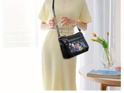 Crossbody Bag for Women – PU Leather, Lightweight, for Travel & Work – detail view 11