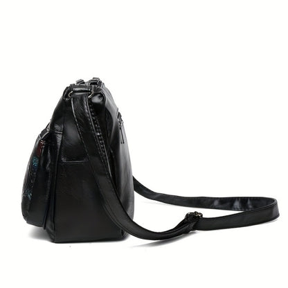 Crossbody Bag for Women – PU Leather, Lightweight, for Travel & Work – detail view 4