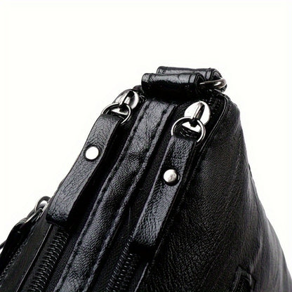 Crossbody Bag for Women – PU Leather, Lightweight, for Travel & Work – detail view 5