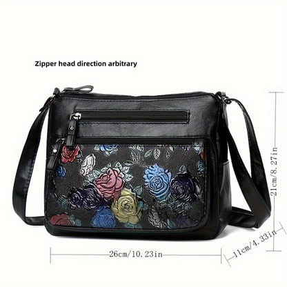 Crossbody Bag for Women – PU Leather, Lightweight, for Travel & Work – detail view 8
