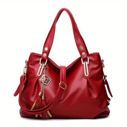 Crossbody Bag for Women – PU Leather, Multi-Pocket, for Work – alternate view