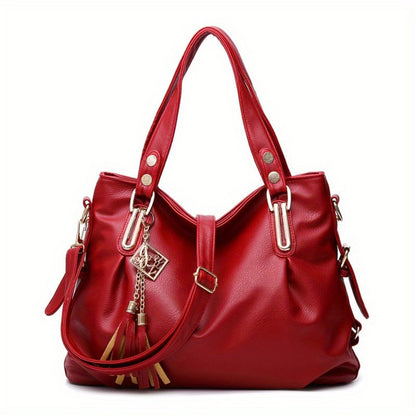 Crossbody Bag for Women – PU Leather, Multi-Pocket, for Work – detail view 5