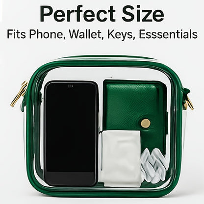Crossbody Bag for Women – 5 Colors, PVC, Clear, Transparent – detail view 17