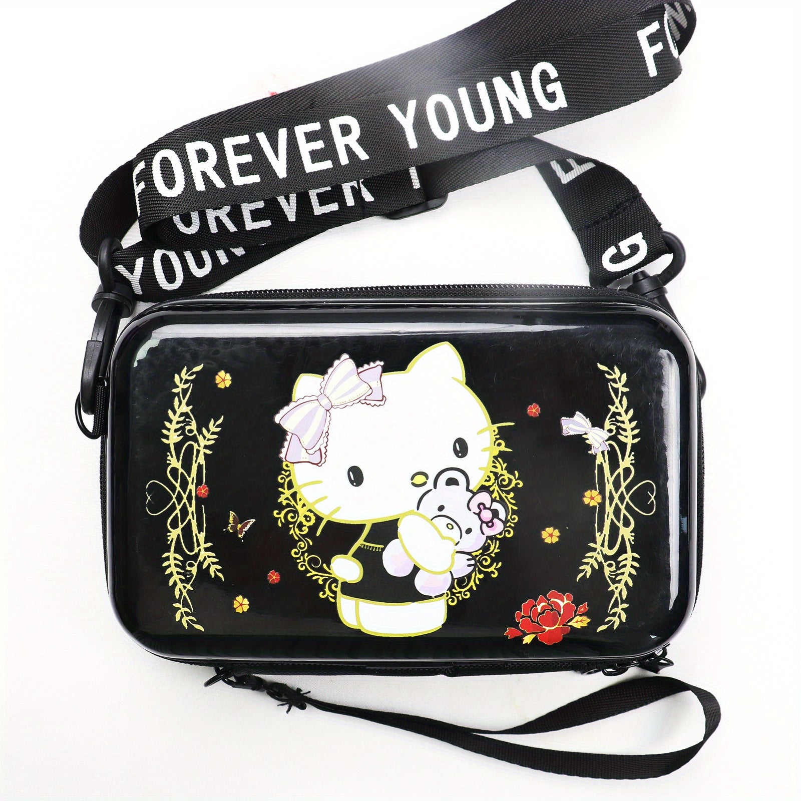 Crossbody Bag for Women – PVC, Mini, Adjustable Strap, for Travel & Everyday Use – alternate view