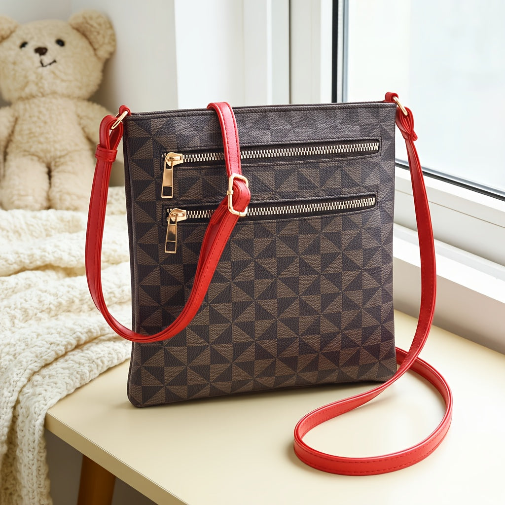 Crossbody Bag for Women – 11 Colors, Quilted, Adjustable Strap, Lightweight – alternate view